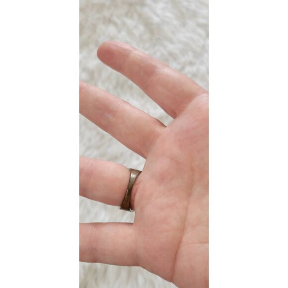 Jade Cocktail Ring Sz 8 Large Oval Gem Energy Stones - Picture 4 of 8